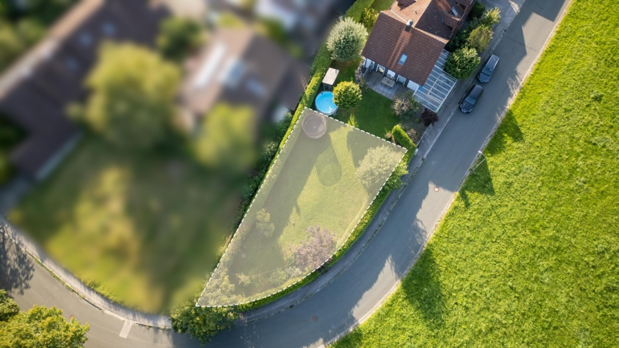 Blick von Richtung Osten