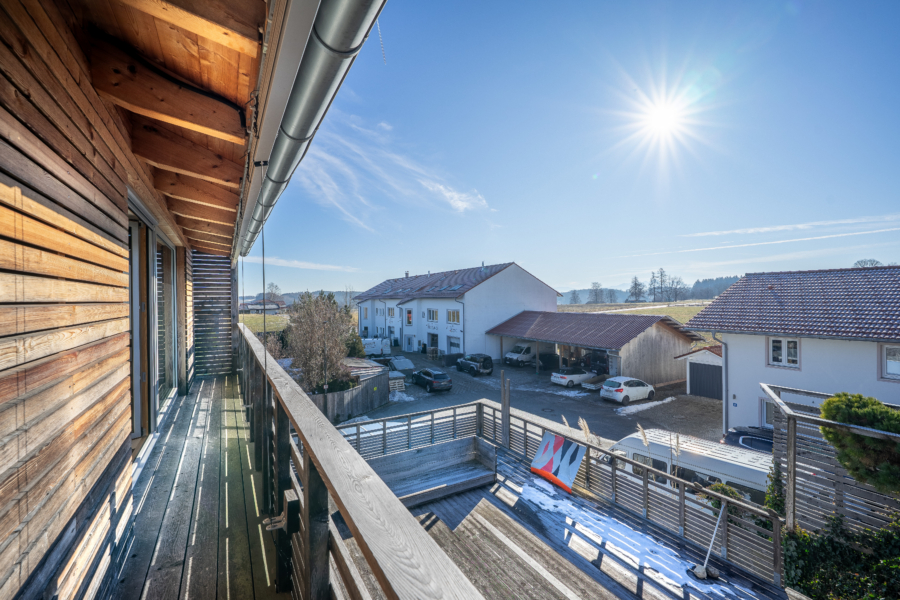 Südbalkon im OG