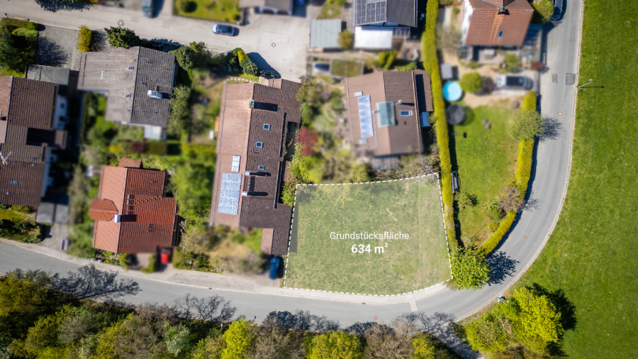 Luftbild m. Flächendarstellung